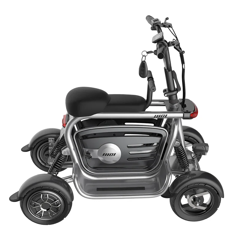 Multi functional storage bicycle pet scooter four-wheel model parent-child bicycle 48v lithium battery
Multi functional storage bicycle pet scooter four-wheel model parent-child bicycle 48v lithium battery