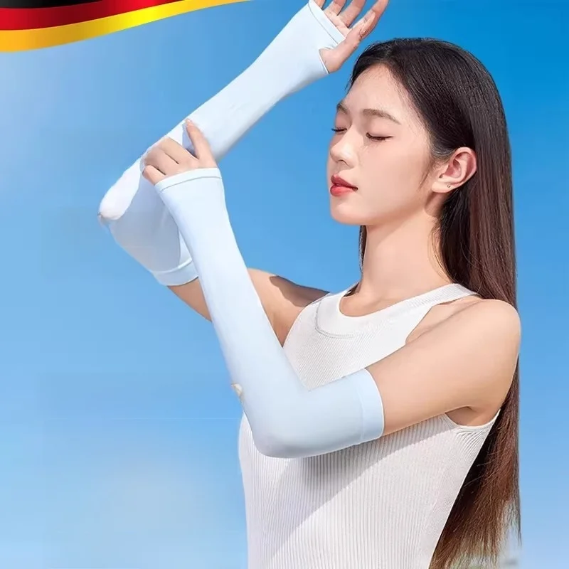 Women's Ice Silk Sun Protection Sleeve Covers Cycling Driving UV Protection Gloves Universal Size Summer 2026 Fashion
Women's Ice Silk Sun Protection Sleeve Covers Cycling Driving UV Protection Gloves Universal Size Summer 2026 Fashion