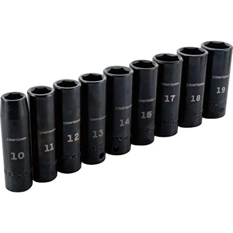 Impact Socket Set,,3/8", 9Pcs CMMT15883
Impact Socket Set,,3/8", 9Pcs CMMT15883