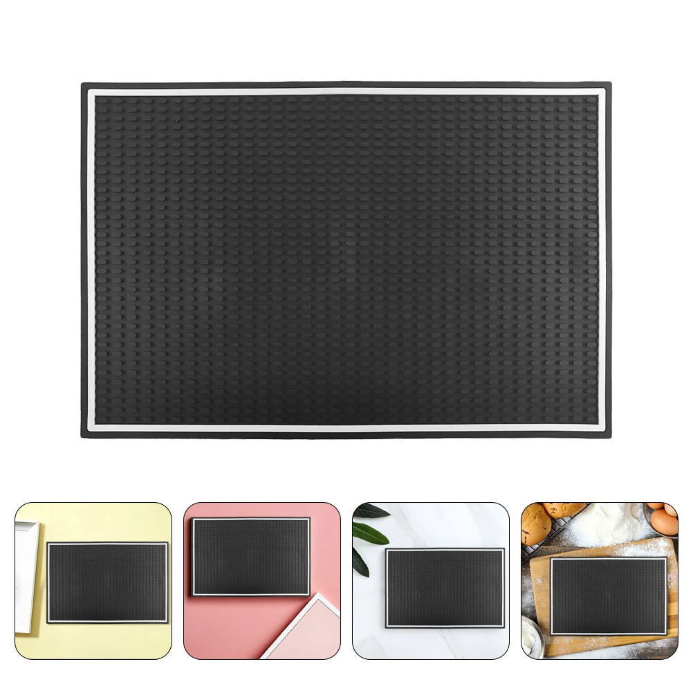 Anti-slip Drain Mat Coffee Machine Drying Pad Black Pvc Counter Top Mats for Kitchen
Anti-slip Drain Mat Coffee Machine Drying Pad Black Pvc Counter Top Mats for Kitchen