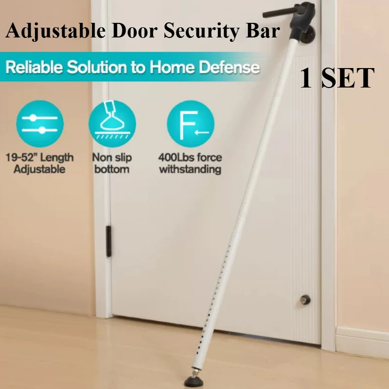 Adjustable Door Security Bar for Heavy Duty security Door Jammer Stopper sliding bar barricade Telescopic Support Iron
Adjustable Door Security Bar for Heavy Duty security Door Jammer Stopper sliding bar barricade Telescopic Support Iron