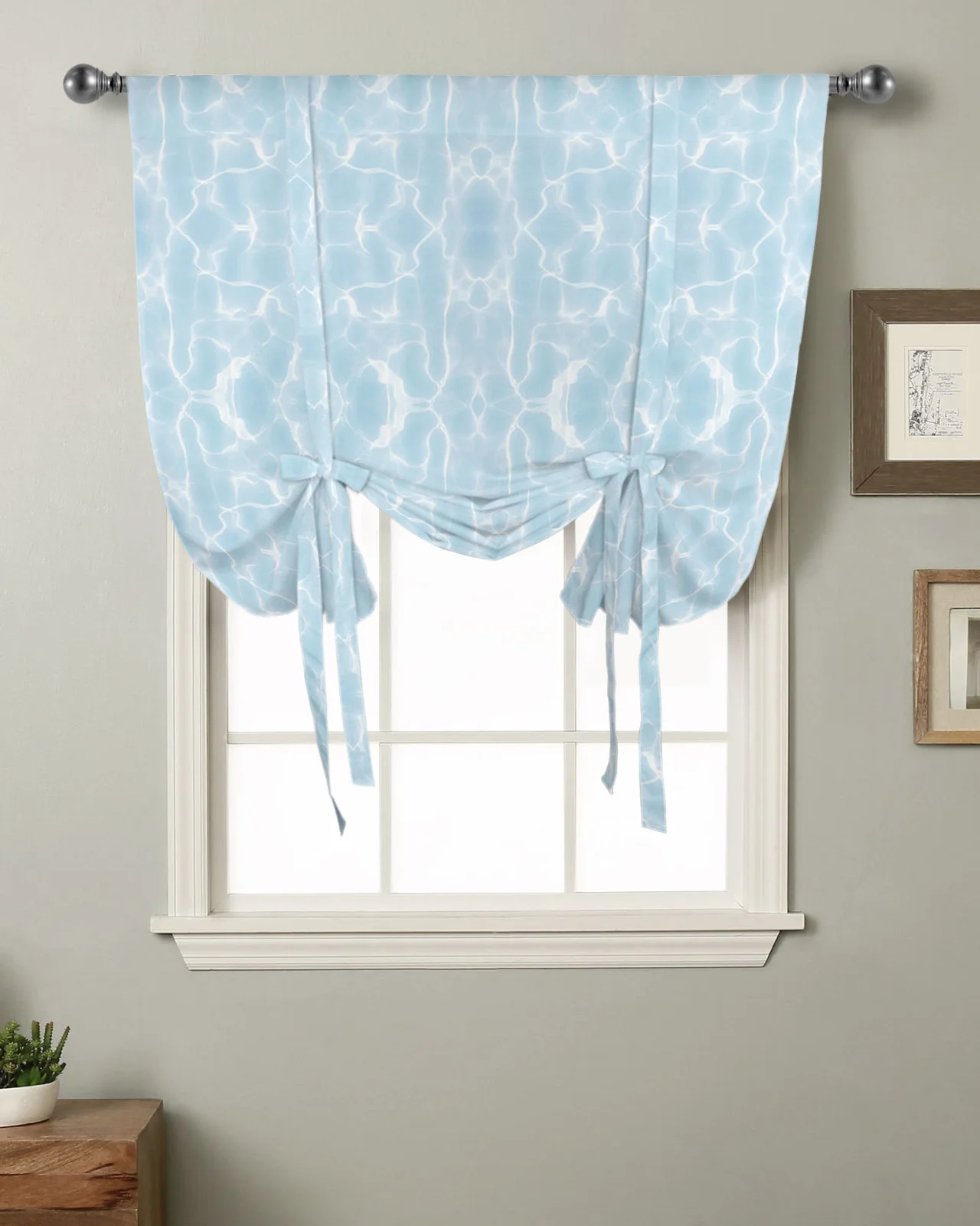 Water Wave Minimalist Abstract Blue Kitchen Short Window Curtain Modern Home Decor Small Window Roman Tie Up Curtains
Water Wave Minimalist Abstract Blue Kitchen Short Window Curtain Modern Home Decor Small Window Roman Tie Up Curtains