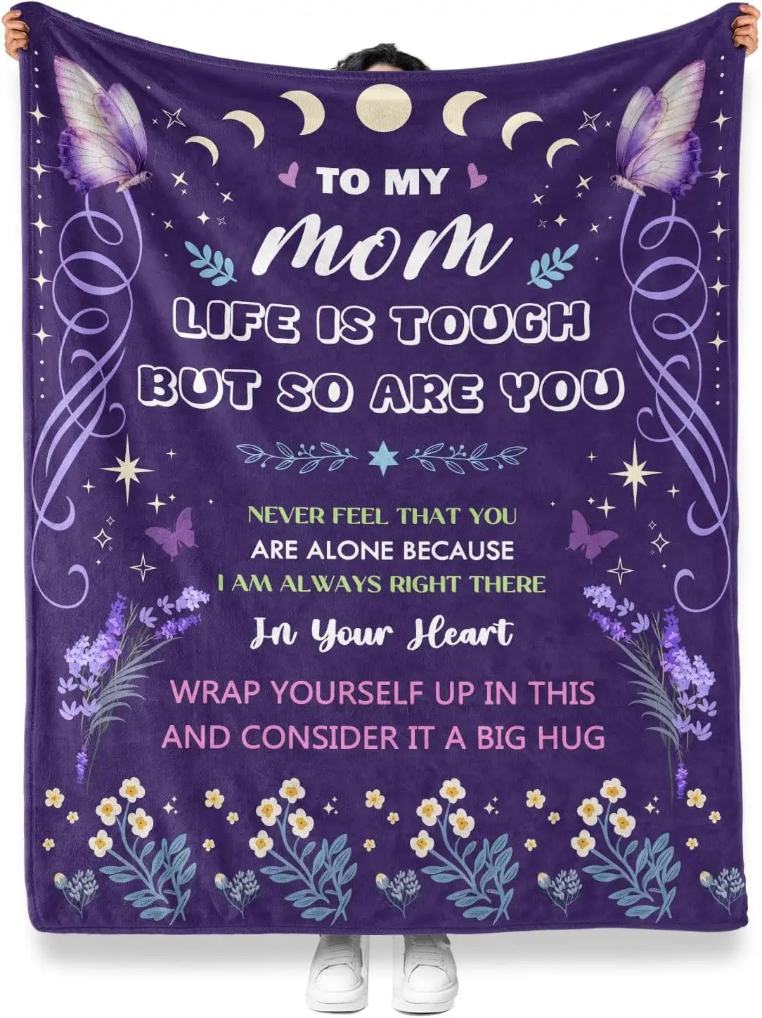 Gifts For Mom Blanket, Soft Fleece Throw For Mother, Perfect Christmas Birthday Gift For Mom From Son Daughter, Cozy Blanket
Gifts For Mom Blanket, Soft Fleece Throw For Mother, Perfect Christmas Birthday Gift For Mom From Son Daughter, Cozy Blanket