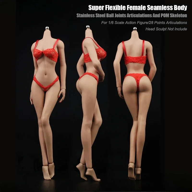 1/6 Scale Europe America Detachable Foot Medium Breast Body Cute Female 12'' Super Flexible Body Model Action Figures
1/6 Scale Europe America Detachable Foot Medium Breast Body Cute Female 12'' Super Flexible Body Model Action Figures
