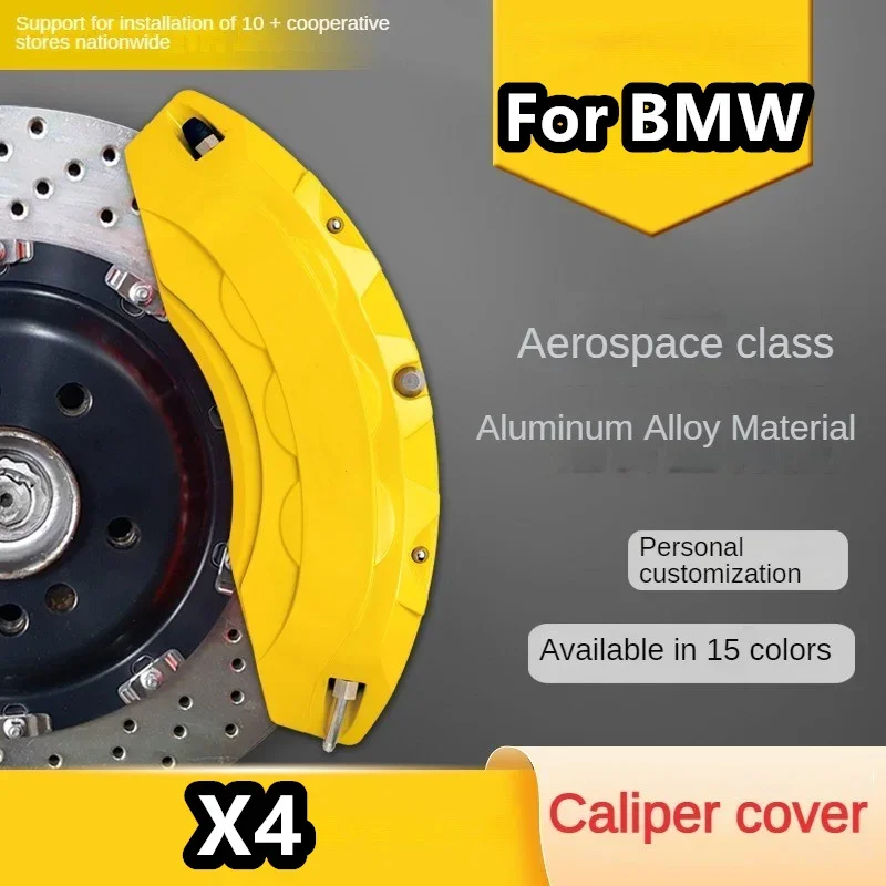 For BMW X4 Car Brake Caliper Cover 3D Aluminum Metal Kit Fit XDrive20i XDrive28i XDrive35i M40i XDrive30i 2014-2019
For BMW X4 Car Brake Caliper Cover 3D Aluminum Metal Kit Fit XDrive20i XDrive28i XDrive35i M40i XDrive30i 2014-2019