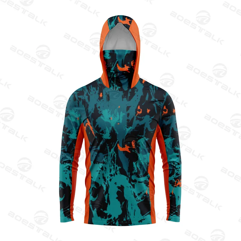 Men's Fishing Long Sleeve Hoodied Mask Shirts Uv Protection Fishing Clothing Fishing Wear Quick Dry Performance Fishing Shirts
Men's Fishing Long Sleeve Hoodied Mask Shirts Uv Protection Fishing Clothing Fishing Wear Quick Dry Performance Fishing Shirts