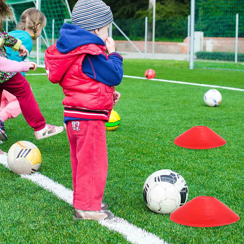 20Pcs Football Training Sign Discs Pe Material Bright Color Lightweight Soccer Agility Cones Portable Football Training
20Pcs Football Training Sign Discs Pe Material Bright Color Lightweight Soccer Agility Cones Portable Football Training