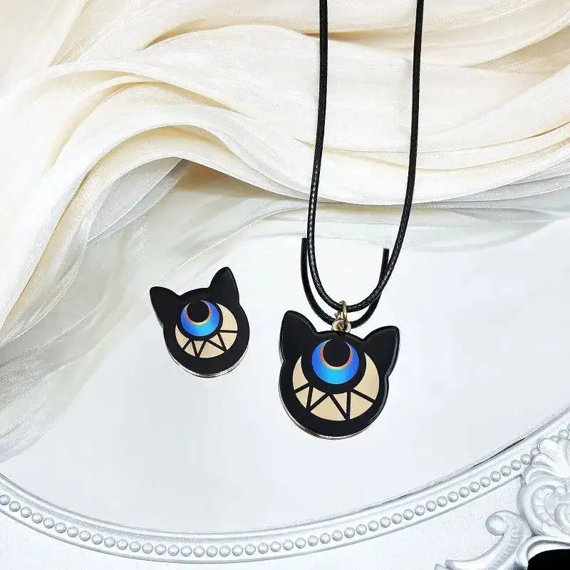 Game Honkai Star Rail Cipher Cifera Cosplay Necklace Alloy Rope Pendant Choker Chain Acg Model Coin Prop Accessories Ornament Gi
Game Honkai Star Rail Cipher Cifera Cosplay Necklace Alloy Rope Pendant Choker Chain Acg Model Coin Prop Accessories Ornament Gi