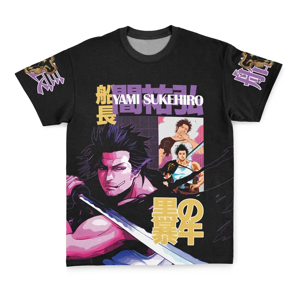 Bandai Black Bull Yami Dark Magic Black Clover Anime Oversized Print Adult Kids T-Shirt Summer Quick-dry Soft Lightweight Comfy
Bandai Black Bull Yami Dark Magic Black Clover Anime Oversized Print Adult Kids T-Shirt Summer Quick-dry Soft Lightweight Comfy