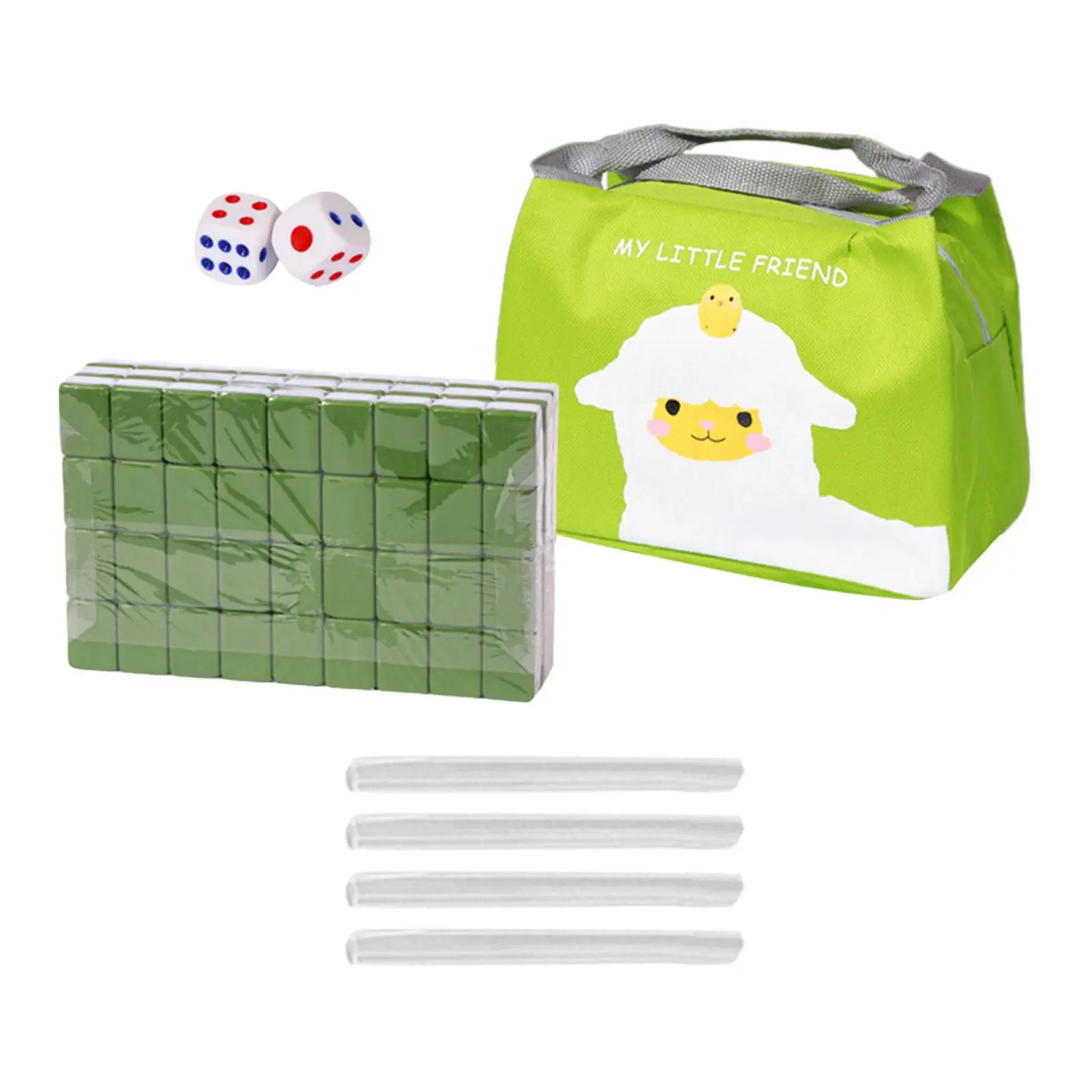 Travel Mahjong Set 144 Sheets for Travel Party Chinese Mahjong Toy Set
Travel Mahjong Set 144 Sheets for Travel Party Chinese Mahjong Toy Set