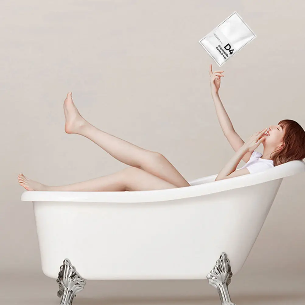 4Pcs Disposable Bathtub Cover Thickened HDPE Bathing Bag for Salon Home Use Comfortable Safe Reliable Practical
4Pcs Disposable Bathtub Cover Thickened HDPE Bathing Bag for Salon Home Use Comfortable Safe Reliable Practical