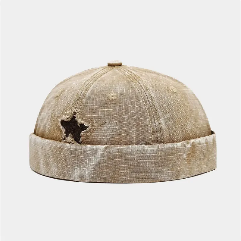 Spring and Autumn Cotton Print Docker Cap Brimless Hat Beanie Hats Landlord Sailor Cap Men and Women 216
Spring and Autumn Cotton Print Docker Cap Brimless Hat Beanie Hats Landlord Sailor Cap Men and Women 216