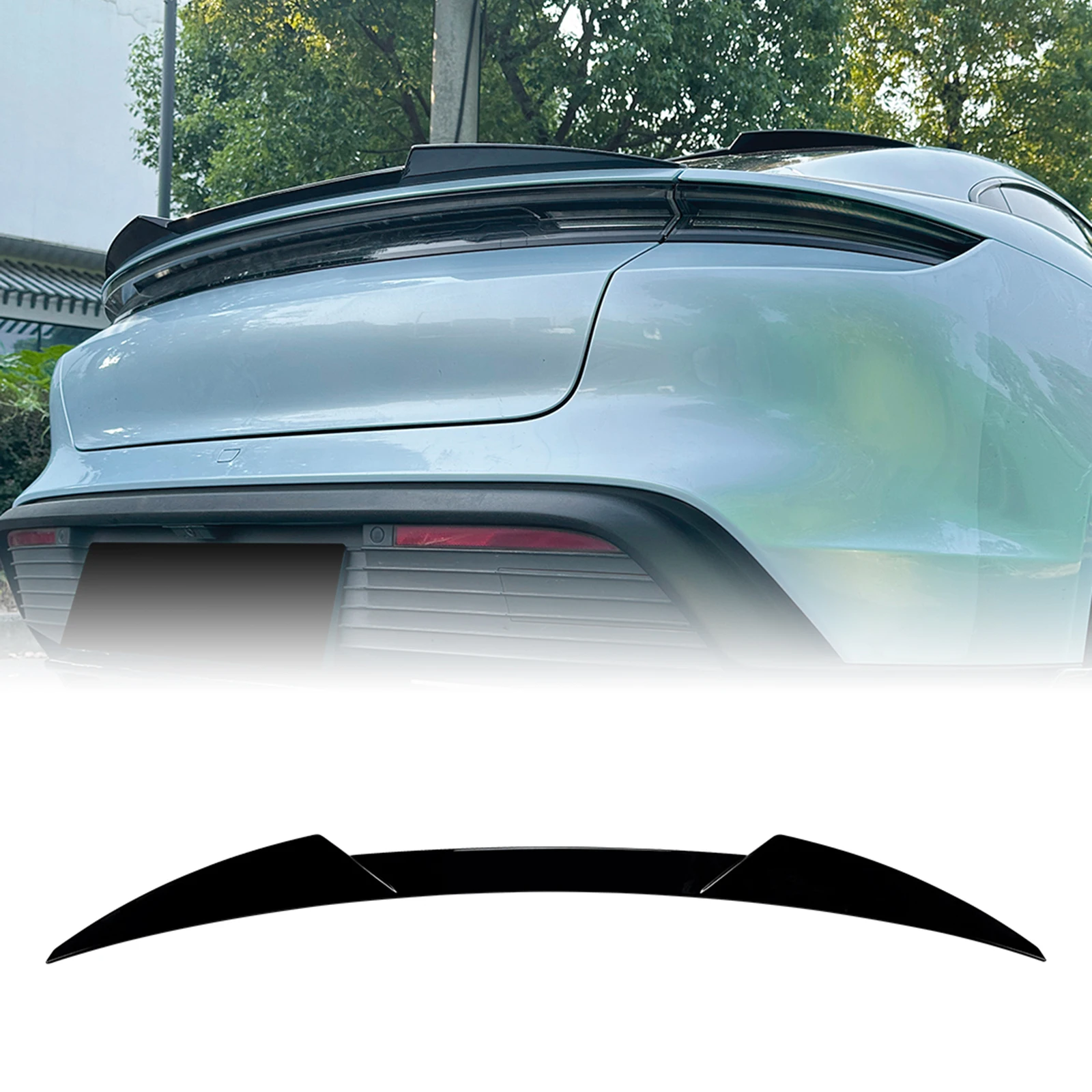 Tailgate Carbon Fiber Look/Gloss Black Rear Trunk Lid Spoiler Wing Lip Boot Tail Air Dam Splitter For Porsche Taycan 2019-2026
Tailgate Carbon Fiber Look/Gloss Black Rear Trunk Lid Spoiler Wing Lip Boot Tail Air Dam Splitter For Porsche Taycan 2019-2026