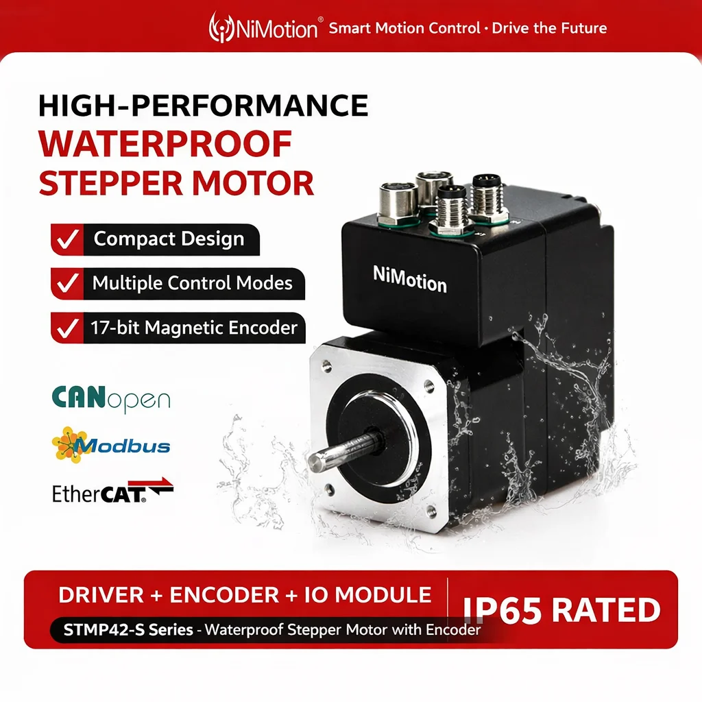 Nema17 24V Waterproof Stepper Servo Motor Integrated Driver Controller Multi Turn Encoder Low Power Compact Precision Motion
Nema17 24V Waterproof Stepper Servo Motor Integrated Driver Controller Multi Turn Encoder Low Power Compact Precision Motion