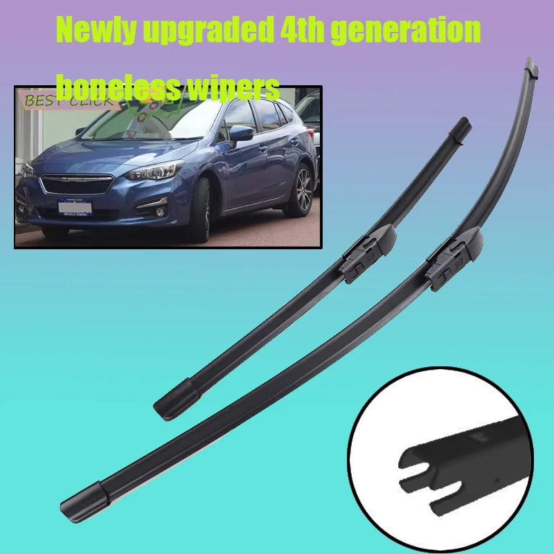 Windshield Windscreen Wiper Blades For Subaru Impreza XV GK GT 2017 2018 2019 Front Window Wipers
Windshield Windscreen Wiper Blades For Subaru Impreza XV GK GT 2017 2018 2019 Front Window Wipers