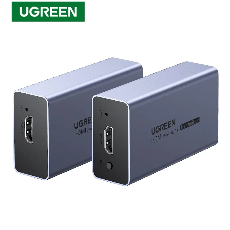 UGREEN CM609 Ethernet Extender Adapter 1080P/60Hz HDMI1.3 50 Meters Transmission Distance
UGREEN CM609 Ethernet Extender Adapter 1080P/60Hz HDMI1.3 50 Meters Transmission Distance