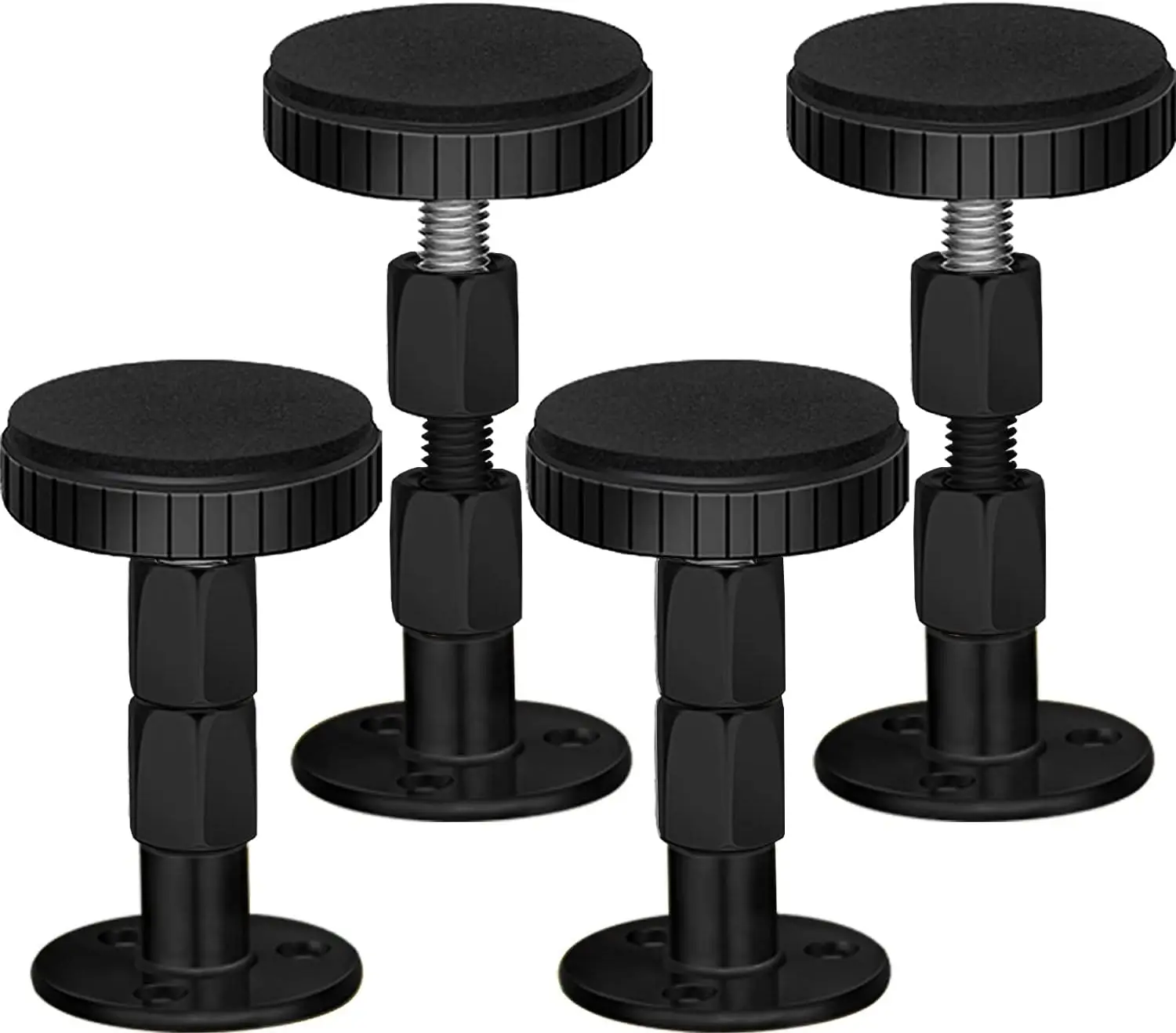 Adjustable Threaded Headboard Stoppers/Bumper Against Wall, 4 Pa Behind Bed Frame Protector Antishake Tool, Bed Shake Support
Adjustable Threaded Headboard Stoppers/Bumper Against Wall, 4 Pa Behind Bed Frame Protector Antishake Tool, Bed Shake Support