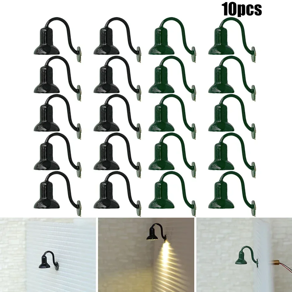 10PC OO / HO Scale Street Bracket Light Model Wall Lamp Posts LED Building Painted Light House Garden Decoration
10PC OO / HO Scale Street Bracket Light Model Wall Lamp Posts LED Building Painted Light House Garden Decoration
