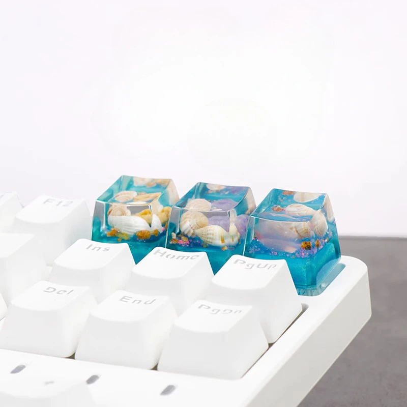 Conch Resin Transparent Mechanical Keyboard Cap Office Light Luxury Creative Computer Stereo Ocean Transparent Keycap
Conch Resin Transparent Mechanical Keyboard Cap Office Light Luxury Creative Computer Stereo Ocean Transparent Keycap