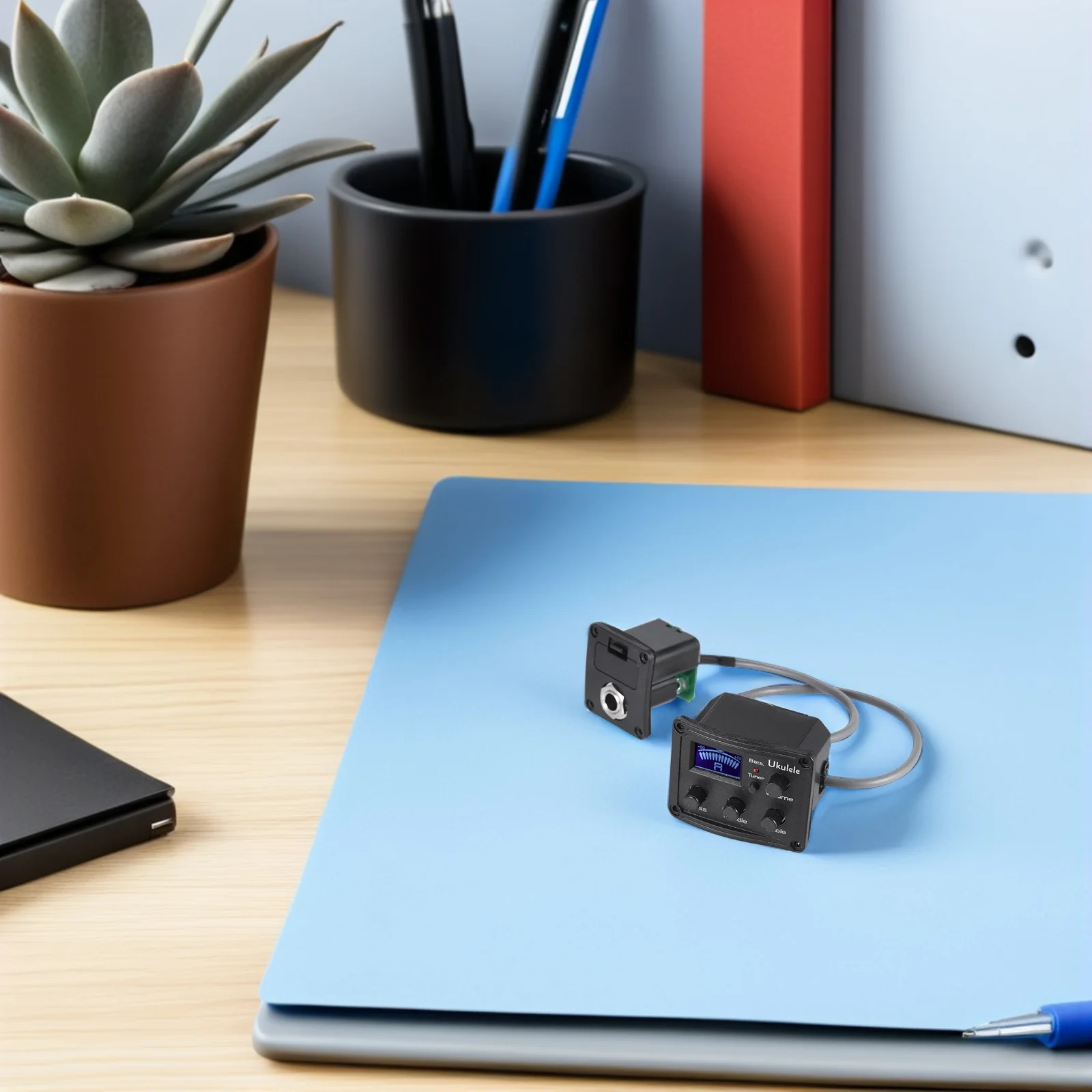 3-Band Ukulele Piezo Pickup Eq Preamp Amplifier Guitar Tuner System LCD Display Tuner Ukelele Piezo Pickup
3-Band Ukulele Piezo Pickup Eq Preamp Amplifier Guitar Tuner System LCD Display Tuner Ukelele Piezo Pickup