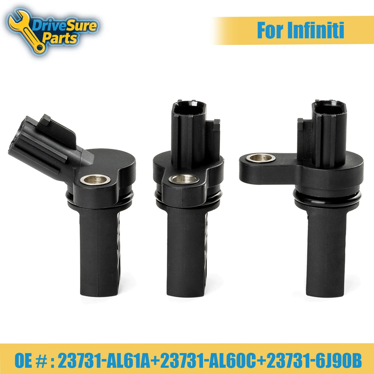 3PCS Camshaft Crankshaft Position Sensor For Infiniti FX35 G35 I35M35 NISSAN 350Z ALTIMA MAX 23731-AL61A 23731-AL60C 23731-6J90B
3PCS Camshaft Crankshaft Position Sensor For Infiniti FX35 G35 I35M35 NISSAN 350Z ALTIMA MAX 23731-AL61A 23731-AL60C 23731-6J90B