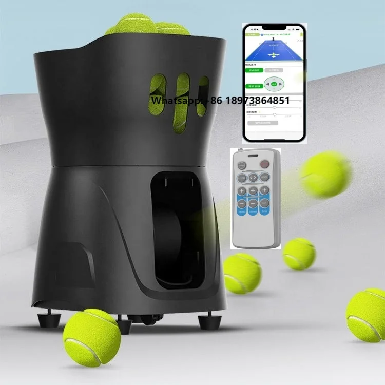 Factory Tennis Robot Ball Machine for Practice With App Remote Control Tennis Ball Machine
Factory Tennis Robot Ball Machine for Practice With App Remote Control Tennis Ball Machine