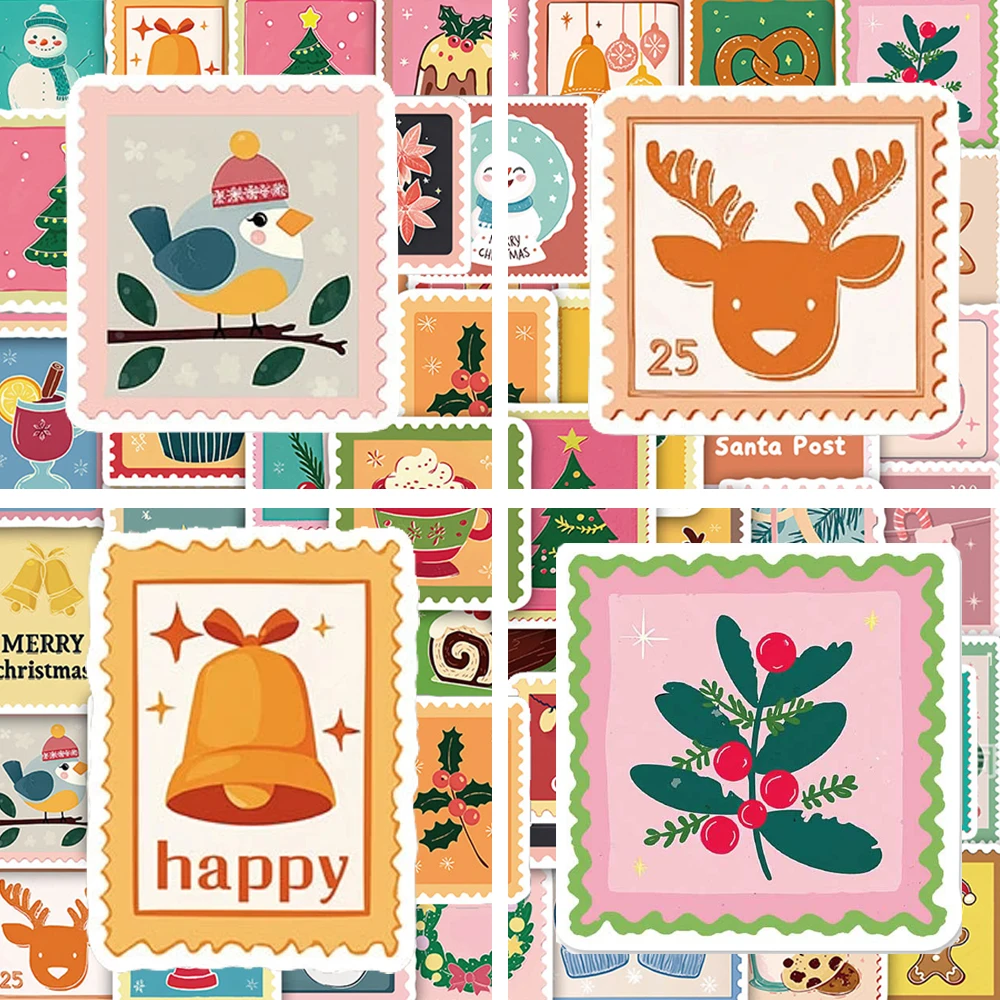 10/30/50pcs Cartoon Aesthetic Christmas Stamp Stickers Cute Graffiti Decals DIY Skateboard Luggage Guitar Funny Sticker for Gift
10/30/50pcs Cartoon Aesthetic Christmas Stamp Stickers Cute Graffiti Decals DIY Skateboard Luggage Guitar Funny Sticker for Gift