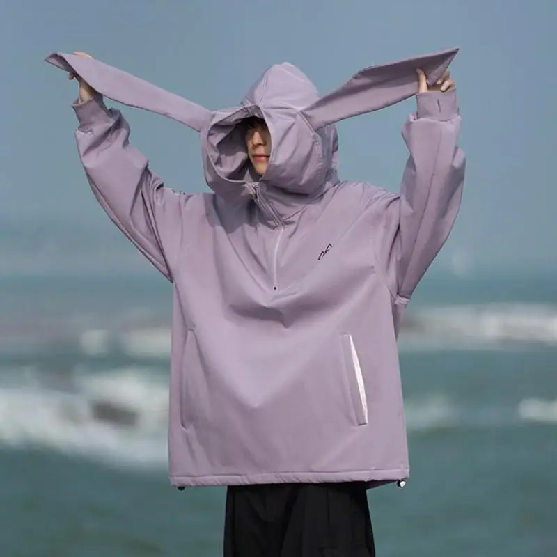 Милая зимняя куртка с кроличьими ушками для мужчин и женщин, утепленная флисом из серебристой лисы, водонепроницаемая, ветрозащитная, для сноубординга, с капюшоном
Милая зимняя куртка с кроличьими ушками для мужчин и женщин, утепленная флисом из серебристой лисы, водонепроницаемая, ветрозащитная, для сноубординга, с капюшоном