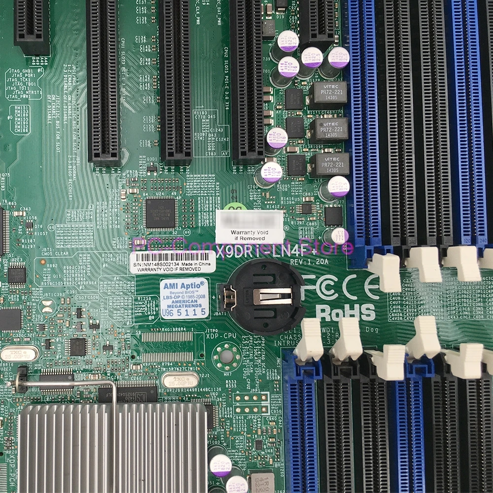 Серверная двухсторонняя материнская плата X79 X9DRI-LN4F + поддерживает процессор V2, чип C602 2011 X9DRI-LN4F+
Серверная двухсторонняя материнская плата X79 X9DRI-LN4F + поддерживает процессор V2, чип C602 2011 X9DRI-LN4F+