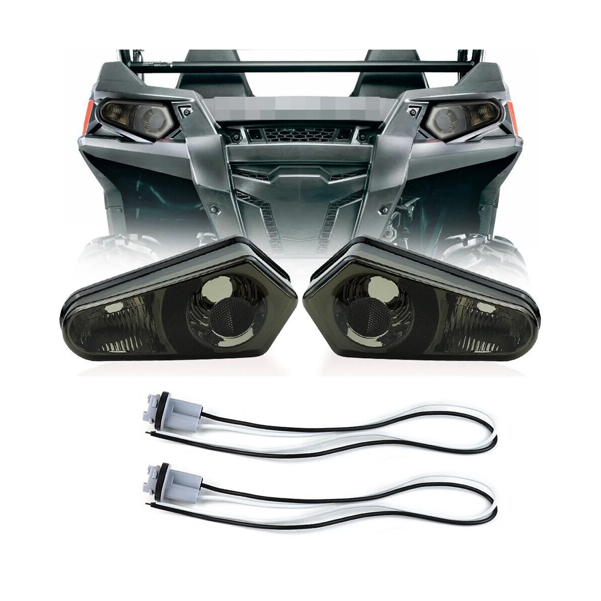 Tail Light for Polaris ATV 2005-2013 Sportsman 500-800 12V LED Tail Light Brake Light Kit 2411153 Smoked Black
Tail Light for Polaris ATV 2005-2013 Sportsman 500-800 12V LED Tail Light Brake Light Kit 2411153 Smoked Black