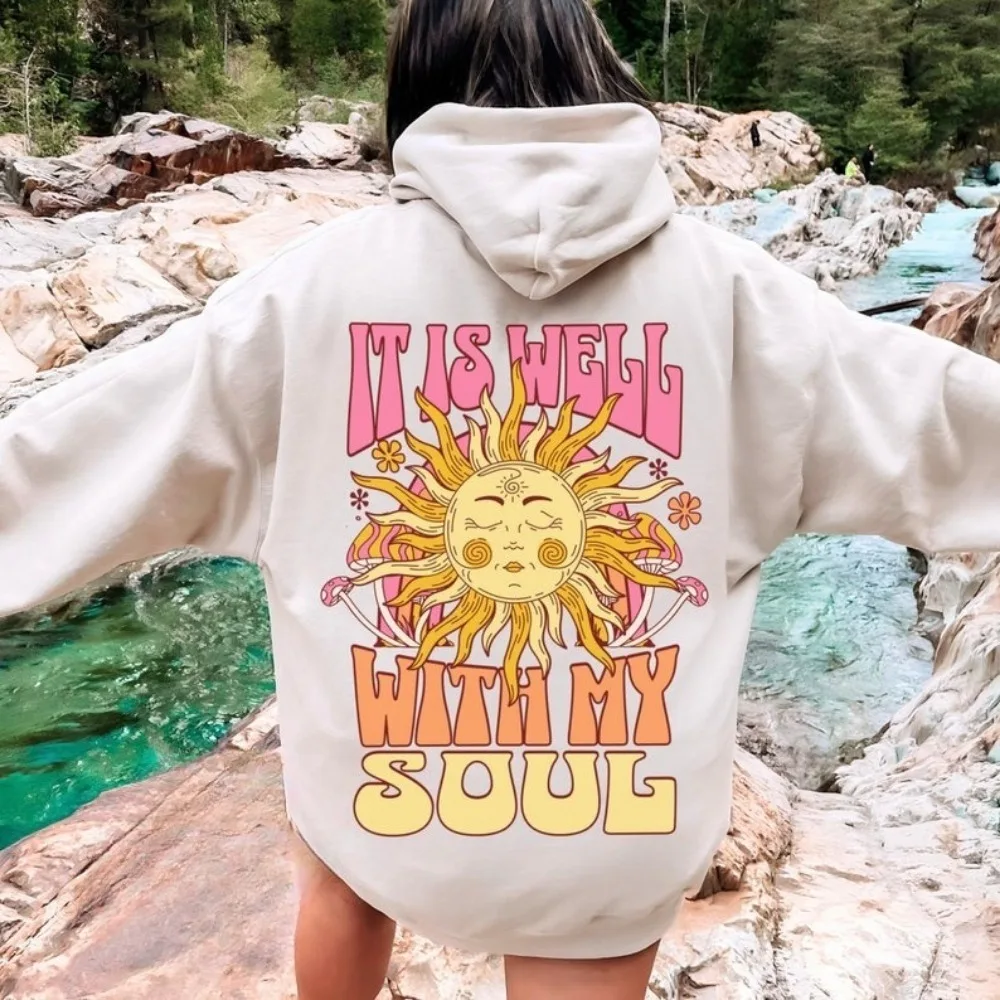 Groovy Christian Hoodie Trippy Mushrooms Hoodie Self-Care It Is Well with My Soul Christian Gift for Daughter Jesus Apparel
Groovy Christian Hoodie Trippy Mushrooms Hoodie Self-Care It Is Well with My Soul Christian Gift for Daughter Jesus Apparel