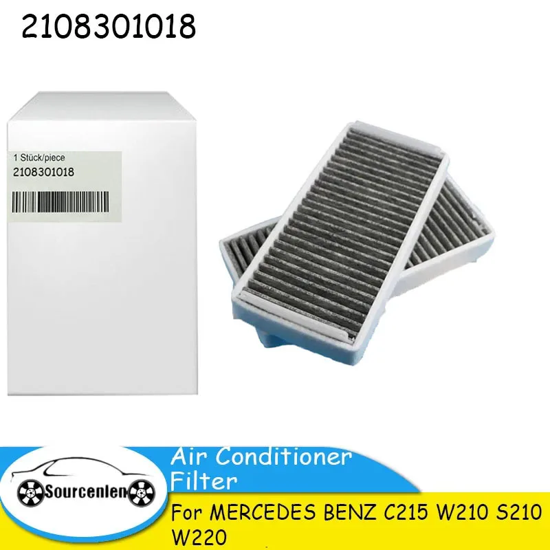 2108301018 21083-01018 Фильтр кондиционера для MERCEDES BENZ C215 W210 S210 W220
2108301018 21083-01018 Фильтр кондиционера для MERCEDES BENZ C215 W210 S210 W220