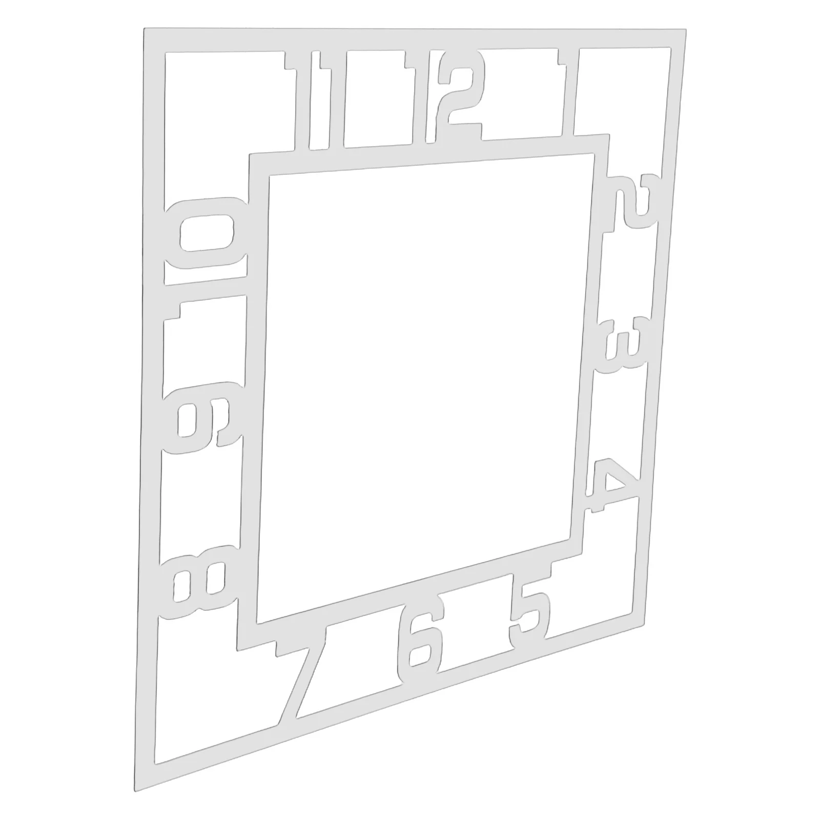 Modern Square Wall Clock Sticker 10x10 DIY Mirror Decal Silver Self Adhesive Stylish Clock Wall Decor for Living Room Bedroom
Modern Square Wall Clock Sticker 10x10 DIY Mirror Decal Silver Self Adhesive Stylish Clock Wall Decor for Living Room Bedroom