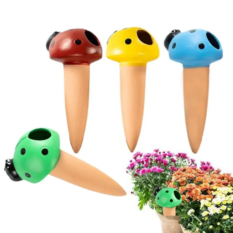 4pcs Red Pottery Waterer Lazy Automatic Watering Penetrating Device Ladybug Automatic Irrigation Drip Head Plants Waterer
4pcs Red Pottery Waterer Lazy Automatic Watering Penetrating Device Ladybug Automatic Irrigation Drip Head Plants Waterer