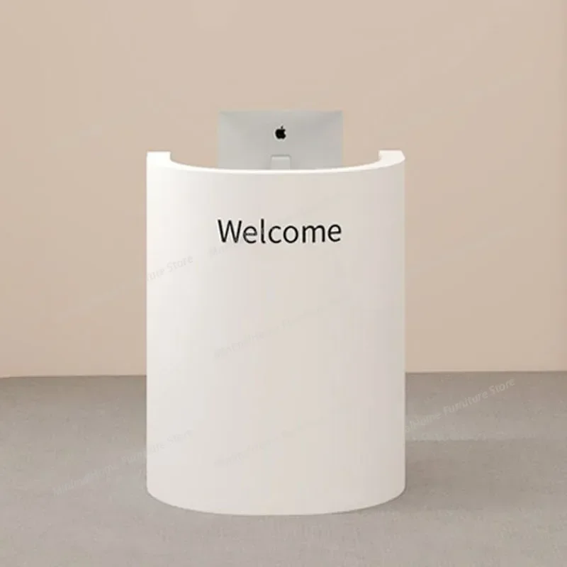 European Modern Reception Desk Front Lectern Small Reception Mobile Pulpitos Salon Counter Design Mostrador Unique Furniture
European Modern Reception Desk Front Lectern Small Reception Mobile Pulpitos Salon Counter Design Mostrador Unique Furniture