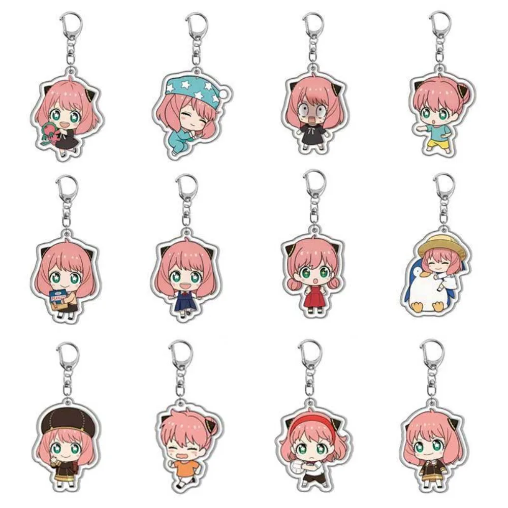 SPY×FAMILY Periphery Acrylic Keychain Anya Forger Cartoon Cute Backpack Pendant Car Keychain Decoration Lovers Bestie Jewelry
SPY×FAMILY Periphery Acrylic Keychain Anya Forger Cartoon Cute Backpack Pendant Car Keychain Decoration Lovers Bestie Jewelry