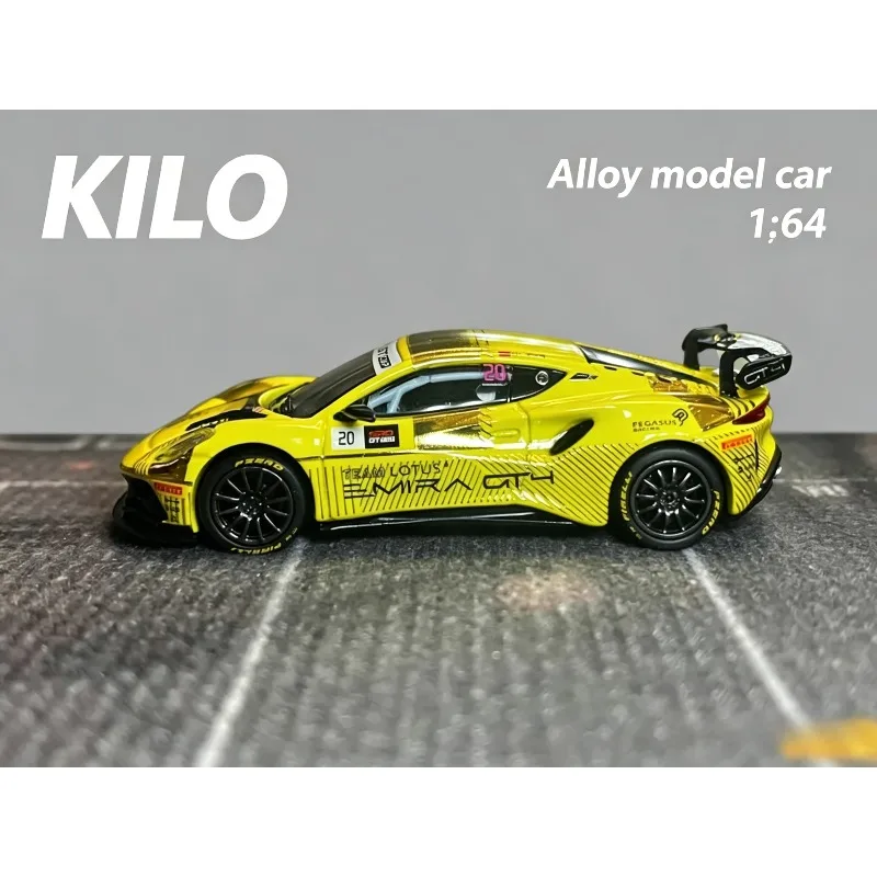 KILOworks2026 HEC Limited Edition 1:64 Scale Alloy Car KLW0027-3 / KLW0027-4 - Star Speed Racing Team Lotus Emira GT4 Car No. 20
KILOworks2026 HEC Limited Edition 1:64 Scale Alloy Car KLW0027-3 / KLW0027-4 - Star Speed Racing Team Lotus Emira GT4 Car No. 20