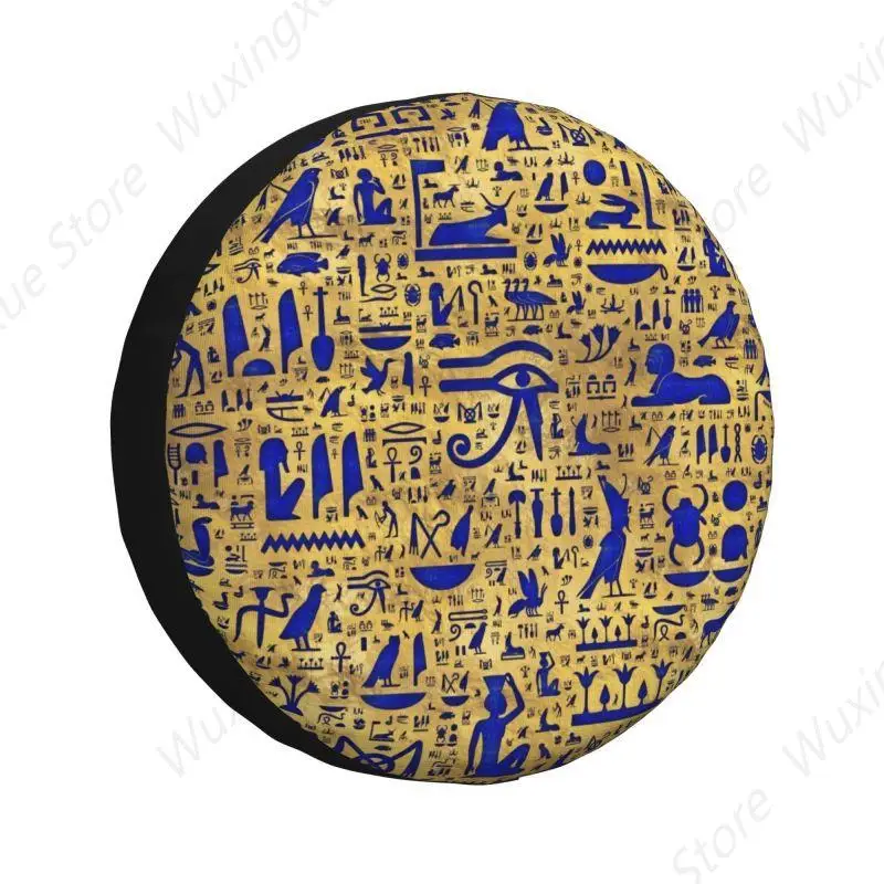 Egyptian Hieroglyphic Tire Cover 4WD 4x4 SUV Ancient Egypt Symbol Spare Wheel Protector for Prado Pajero Jeep 14" 15" 16" Inch
Egyptian Hieroglyphic Tire Cover 4WD 4x4 SUV Ancient Egypt Symbol Spare Wheel Protector for Prado Pajero Jeep 14" 15" 16" Inch