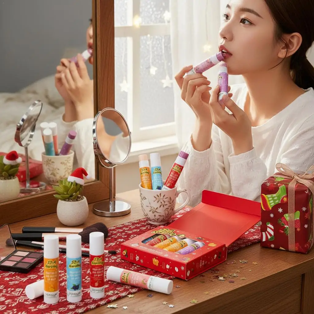 6 шт./компл., рождественская губная помада, подарок, увлажняющее питательное масло для губ, уход за кожей, анти-высыхающие помады, макияж, праздничный новогодний подарок
6 шт./компл., рождественская губная помада, подарок, увлажняющее питательное масло для губ, уход за кожей, анти-высыхающие помады, макияж, праздничный новогодний подарок