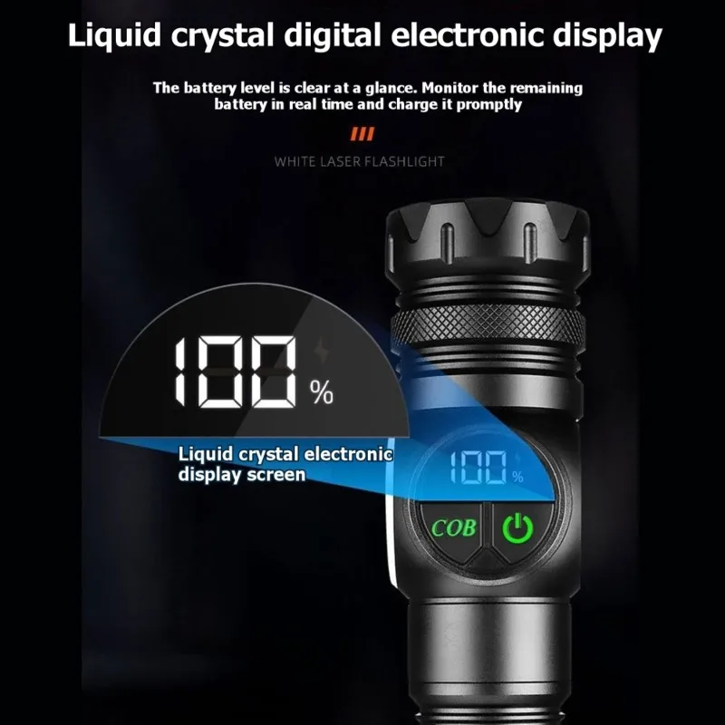 HOES-High Lumens Outdoor LED Flashlights Rechargeable High Powered For Hiking For Security Light
HOES-High Lumens Outdoor LED Flashlights Rechargeable High Powered For Hiking For Security Light