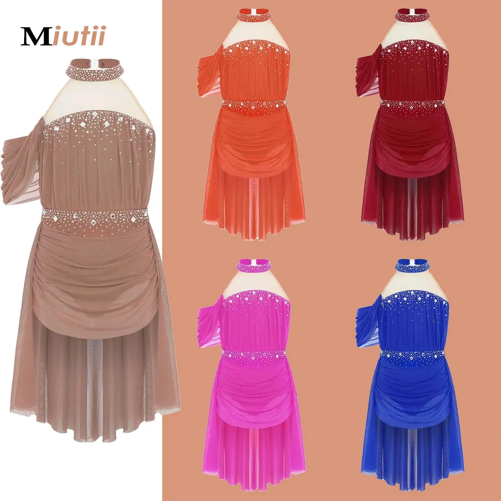 Sleeveless Modern Lyrical Dance Dress For Girls Kids Ballet Tutu Gymnastics Leotard Figure Skating Stage Performance Costume
Sleeveless Modern Lyrical Dance Dress For Girls Kids Ballet Tutu Gymnastics Leotard Figure Skating Stage Performance Costume