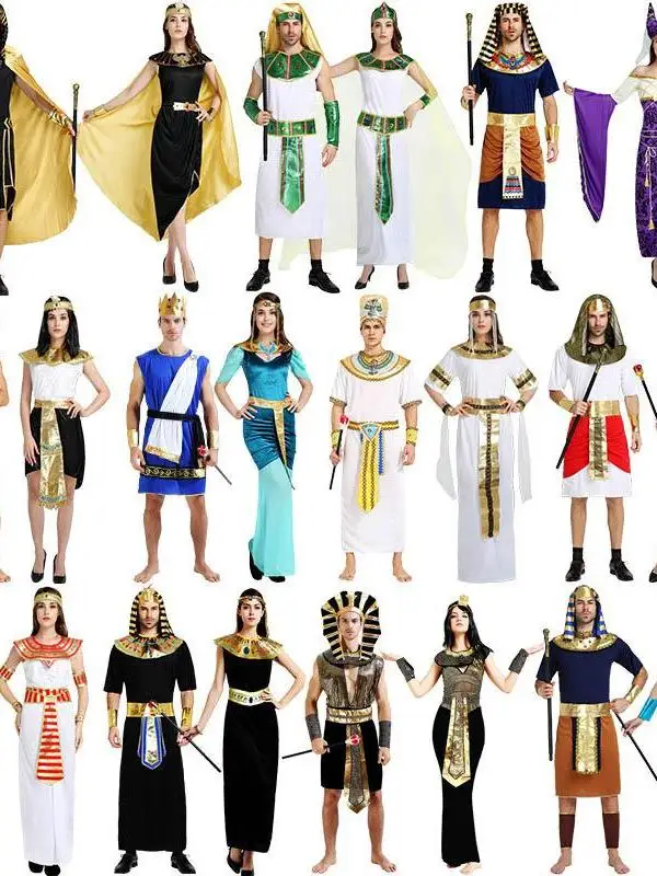 Halloween Egyptian Queen King Arabian Robe Women's Costume Ancient Egypt Arabian Princess Attire Stage Performance Wear
Halloween Egyptian Queen King Arabian Robe Women's Costume Ancient Egypt Arabian Princess Attire Stage Performance Wear