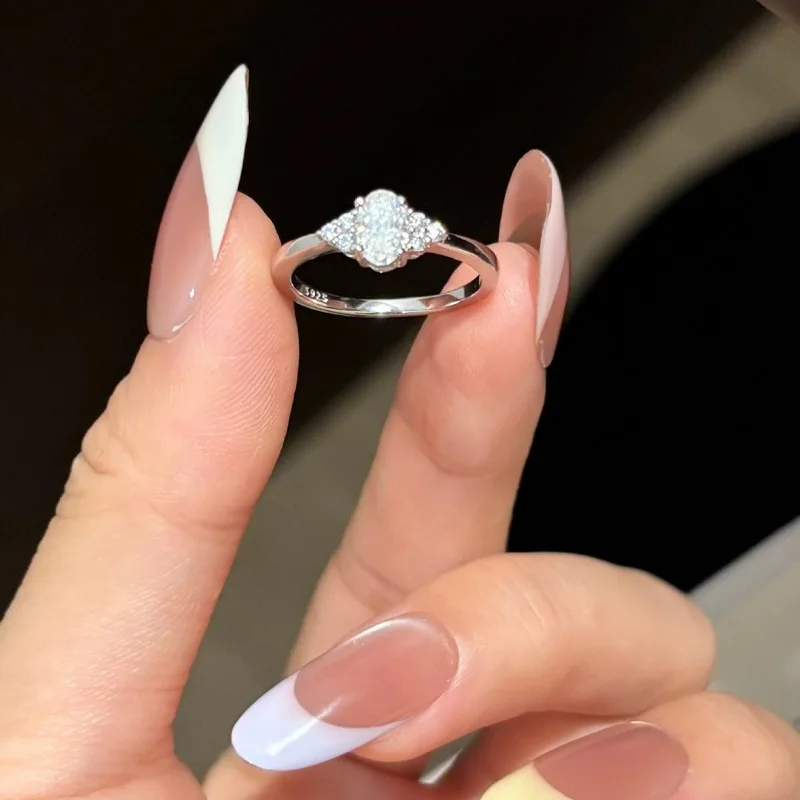 Luxury Sparkling 4x8mm Moissanite Daily Wear Rings for Women-925 Sterling Silver Jewelry Gift-Size 5~9
Luxury Sparkling 4x8mm Moissanite Daily Wear Rings for Women-925 Sterling Silver Jewelry Gift-Size 5~9
