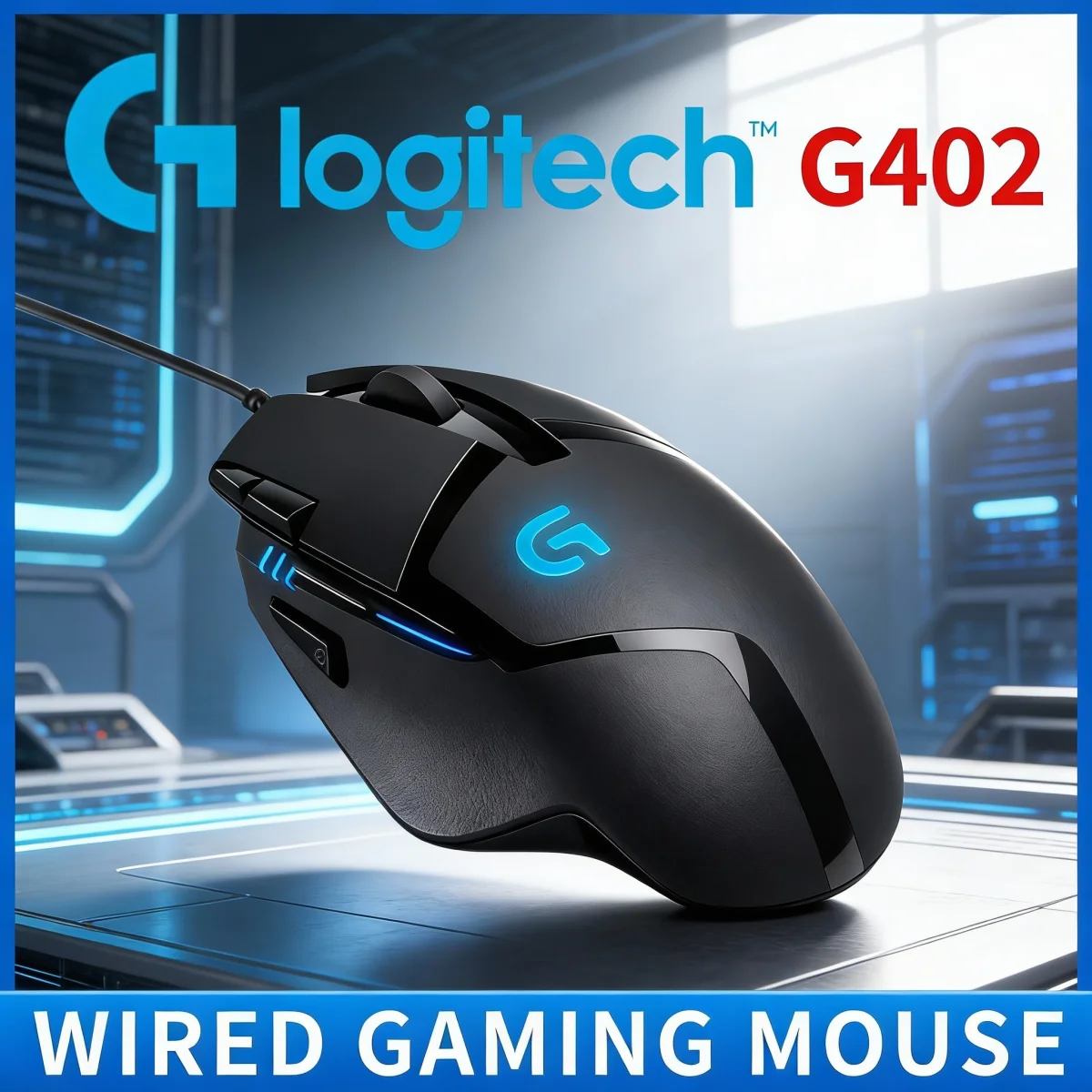 Игровая мышь Logitech G402 с проводным USB-подключением, подсветкой и разрешением 4000 DPI для геймеров, профессиональная игровая мышь Logitech +MK200
Игровая мышь Logitech G402 с проводным USB-подключением, подсветкой и разрешением 4000 DPI для геймеров, профессиональная игровая мышь Logitech +MK200