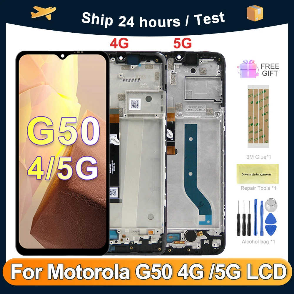 OEM для Motorola Moto G50 4G XT2137-1 для Moto G50 5G XT2149-1 6,5-дюймовый ЖК-дисплей, сменный преобразователь сенсорного экрана в сборе
OEM для Motorola Moto G50 4G XT2137-1 для Moto G50 5G XT2149-1 6,5-дюймовый ЖК-дисплей, сменный преобразователь сенсорного экрана в сборе