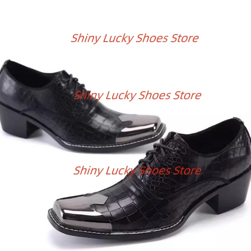 Мужская обувь с металлическими пальцами и квадратным носком, массивные туфли на среднем каблуке с перекрестным ремешком, мужские лоферы на мелком каблуке, швейные линии, Chassure Hommes 
Мужская обувь с металлическими пальцами и квадратным носком, массивные туфли на среднем каблуке с перекрестным ремешком, мужские лоферы на мелком каблуке, швейные линии, Chassure Hommes