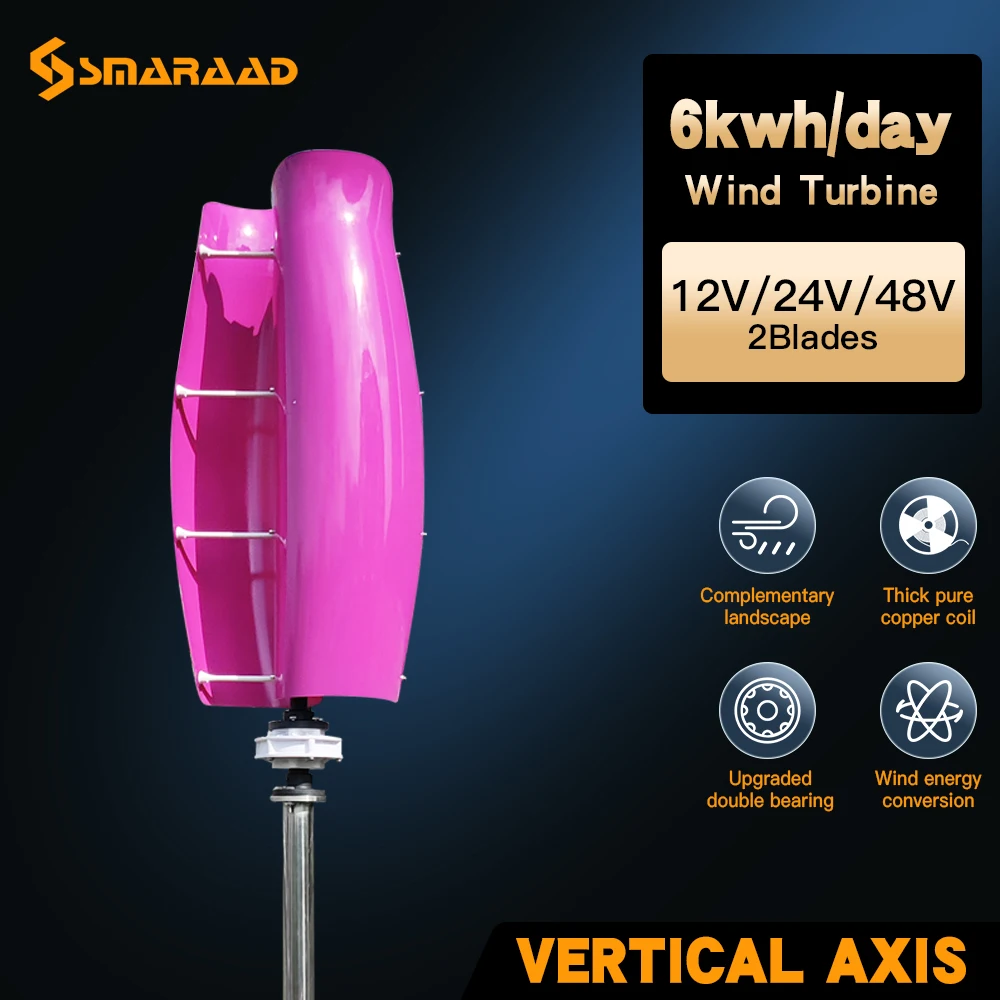 High Quality Magnetic Suspension Vertical Wind Turbine System Power Plant With Mppt Charge Hybrid Controller Low RPM
High Quality Magnetic Suspension Vertical Wind Turbine System Power Plant With Mppt Charge Hybrid Controller Low RPM