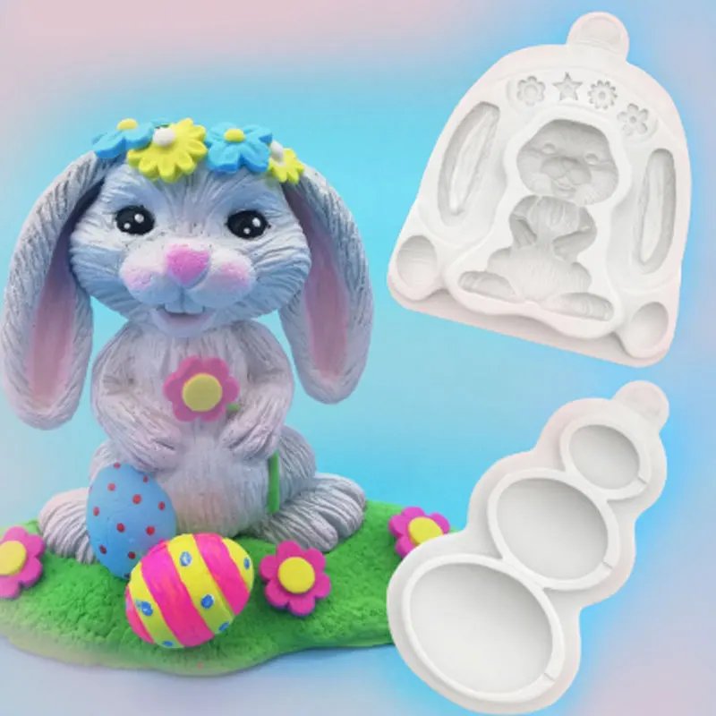 Easter Bunny egg Decoration Fondant Cake Silicone Mold Chocolate Candy Molds Cookies Pastry Biscuits Mould DIY Cake Baking Tools 
Easter Bunny egg Decoration Fondant Cake Silicone Mold Chocolate Candy Molds Cookies Pastry Biscuits Mould DIY Cake Baking Tools