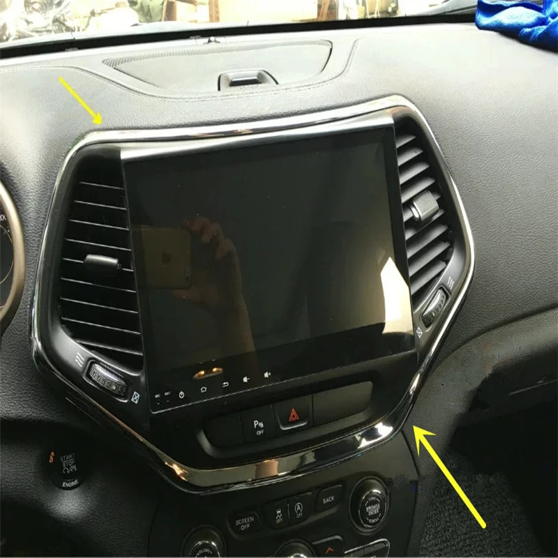 Автомобильная крышка WELKINRY для JEEP Cherokee 2014, 2015, 2016, 2017, хромированная ABS консоль, экран GPS-навигации, розетка, Стандартная отделка
Автомобильная крышка WELKINRY для JEEP Cherokee 2014, 2015, 2016, 2017, хромированная ABS консоль, экран GPS-навигации, розетка, Стандартная отделка