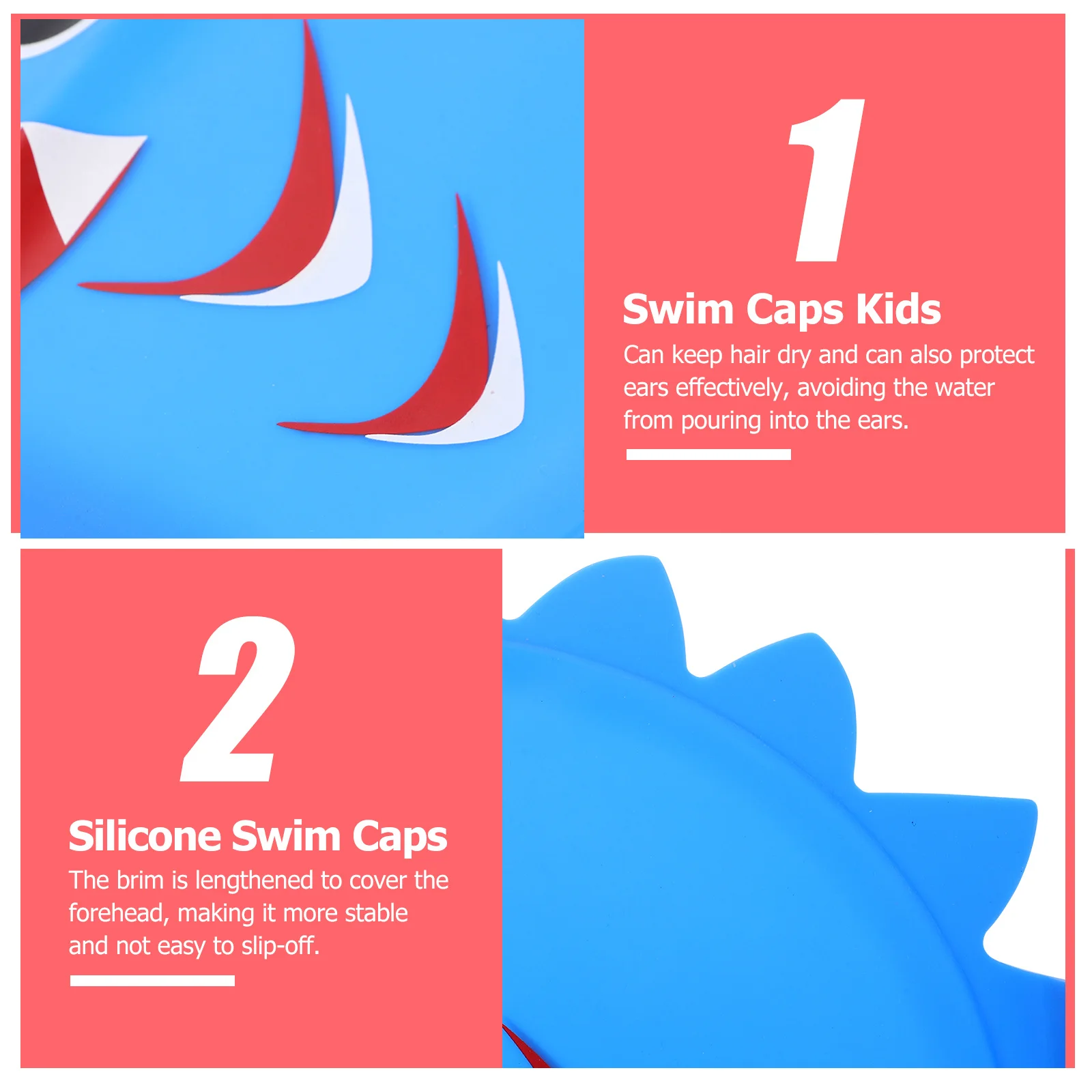 Silicone Swim Caps Waterproof Swimming Hat Swimming Caps Anti-Slip Ear Protection Cartoon Design Waterproof Swim Hat
Silicone Swim Caps Waterproof Swimming Hat Swimming Caps Anti-Slip Ear Protection Cartoon Design Waterproof Swim Hat